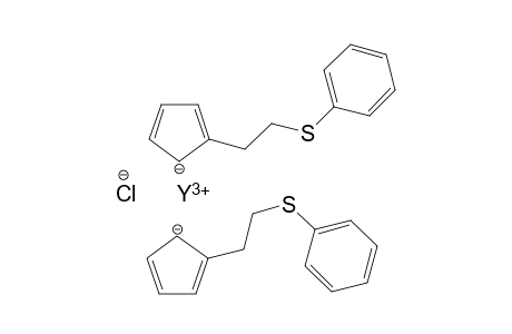 Bis(2-phenylthioethylcyclopentadienyl)yttrium Chloride