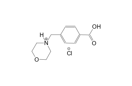 4-(4-carboxybenzyl)morpholin-4-ium chloride