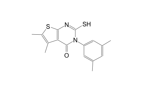 3-(3,5-dimethylphenyl)-5,6-dimethyl-2-sulfanylthieno[2,3-d]pyrimidin-4(3H)-one