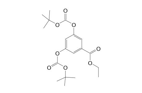 3,5-Bis-tert-butoxycarbonyloxy-benzoic acid ethyl ester