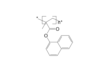 Poly(1-naphthyl methacrylate)