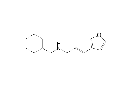 (E)-N-(cyclohexylmethyl)-3-(3-furyl)prop-2-en-1-amine