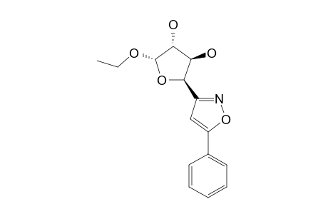 3-(ETHYL-ALPHA-D-XYLOFURANOSID-4-YL)-5-PHENYLISOXAZOLE