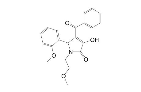 2H-pyrrol-2-one, 4-benzoyl-1,5-dihydro-3-hydroxy-1-(2-methoxyethyl)-5-(2-methoxyphenyl)-