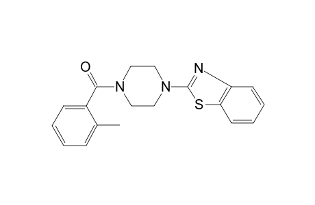 (4-Benzothiazol-2-yl-piperazin-1-yl)-O-tolyl-methanone