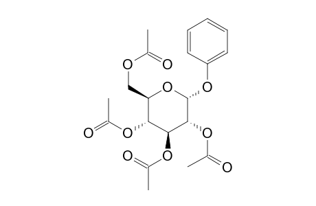.alpha.-D-Glucopyranoside, phenyl, tetraacetate