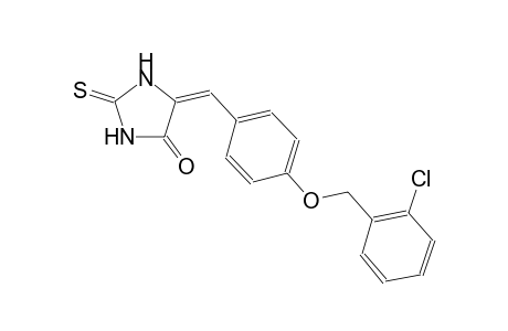 4-imidazolidinone, 5-[[4-[(2-chlorophenyl)methoxy]phenyl]methylene]-2-thioxo-, (5E)-