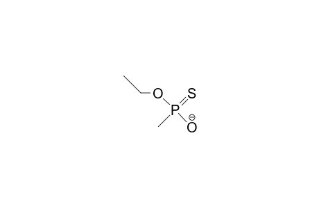 O-Ethyl-methyl-phosphinothionate anion
