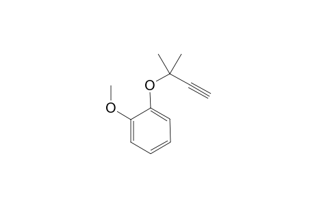 1-Methoxy-2-((2-methylbut-3-yn-2-yl)oxy)benzene