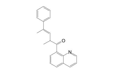 8[(4-Phenylpent-3-en-2-yl)carbonyl]quinoline