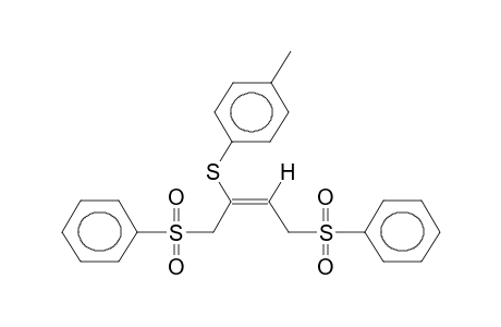 (E)-1,4-DIPHENYLSULPHONYL-2-(4-METHYLPHENYLTHIO)-2-BUTENE