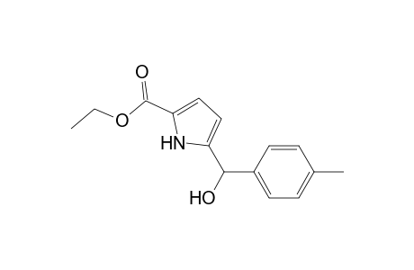 Ethyl 5-[(4-methylphenyl)hydroxymethyl]pyrrole-2-carboxylate