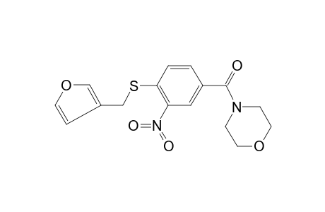 Methanone, [4-(2-furfurylthio)-3-nitrophenyl](morpholino)-