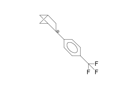 2-(4-Trifluoromethyl-phenyl)-bicyclo(2.1.1)hexan-2-yl cation