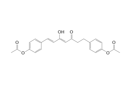 1,7-bis(p-Acetoxyphenyl)-3-hydroxy-1,3-heptadien-5-one