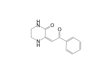 2-piperazinone, 3-(2-oxo-2-phenylethylidene)-, (3E)-