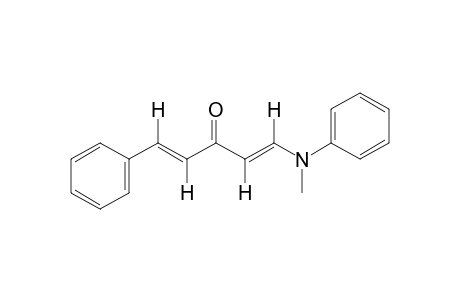 trans-,trans-1-(N-METHYLANILINO)-5-PHENYL-1,4-PENTADIEN-3-ONE