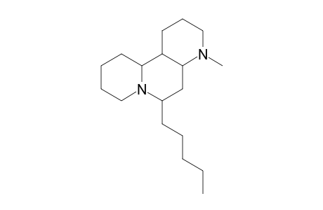 1-Methyl-9-pentyl-dodecahydro-2H-1,8a-diazaphenanthrene