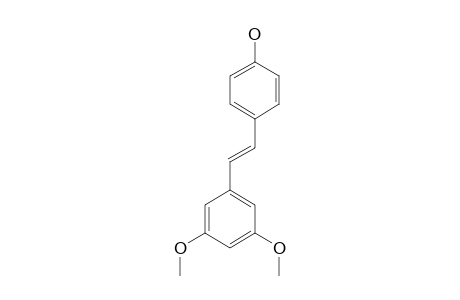 3,5-Dimethoxy-4'-hydroxy-trans-stilbene