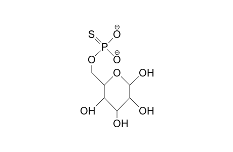 A-D-Glucopyranose 6-phosphorothioate dianion