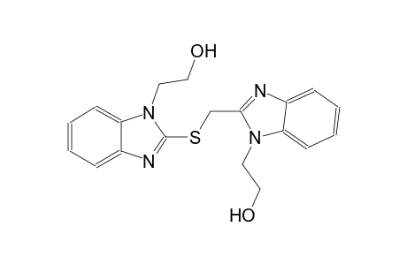 1H-benzimidazole-1-ethanol, 2-[[[1-(2-hydroxyethyl)-1H-benzimidazol-2-yl]methyl]thio]-