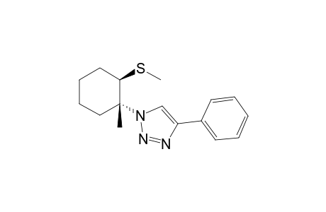1-[(1R*,2R*)-1-Methyl-2-(methylthio)cyclohexyl]-4-phenyl-1H-1,2,3-triazole