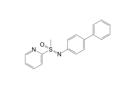 N-[(1,1'-Biphenyl)-4-yl]-S-methyl-S-(pyridin-2-yl)sulfoximine