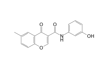 N-(3-Hydroxyphenyl)-6-methylchromone-3-carboxamide