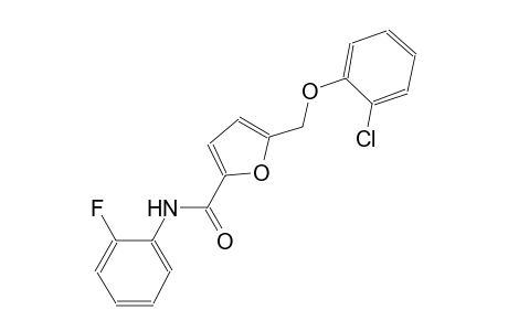 5-[(2-chlorophenoxy)methyl]-N-(2-fluorophenyl)-2-furamide