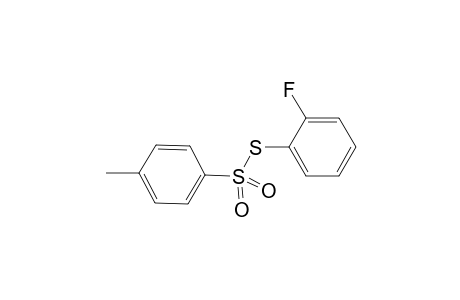 S-2-fluorophenyl-4-methylbenzenesulfonothioate