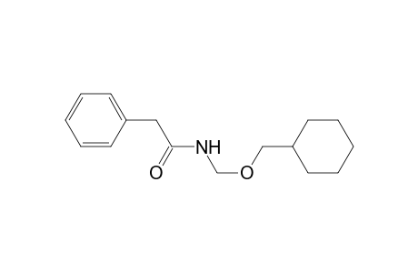 Benzeneacetamide, N-(cyclohexylmethoxymethyl)-