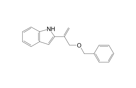 2-[3-(Benzyloxy)propen-2-yl]-1H-indole