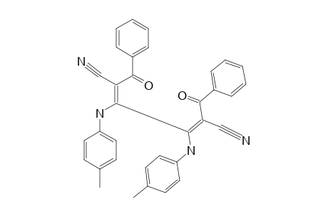 (Z,Z)-1,4-DICYANO-2,3-DI-(PARA-TOLYL)-AMINOBUTADIENE-1,4-BIS-(PHENYL-KETONE)