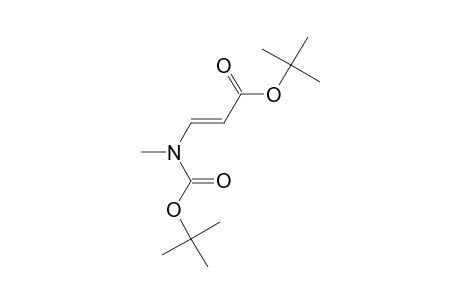 tert-Butyl N-(2-tert-butoxycarbonylethenyl)-N-methylcarbamate