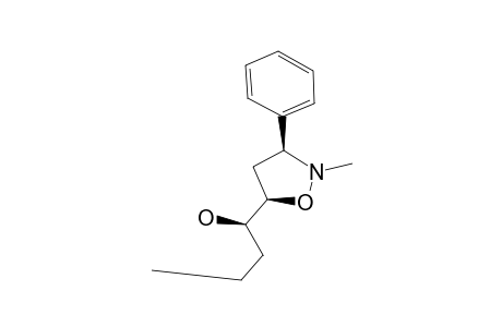 (1'RS,3SR,5RS)-2-Methyl-5-(1'-hydroxybutyl)-3-phenylisoxazolidine