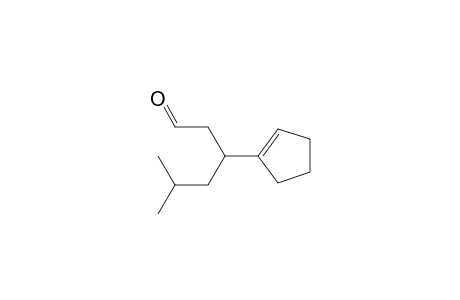3-(Cyclopent-1-en-1-yl)-5-methylhexanal