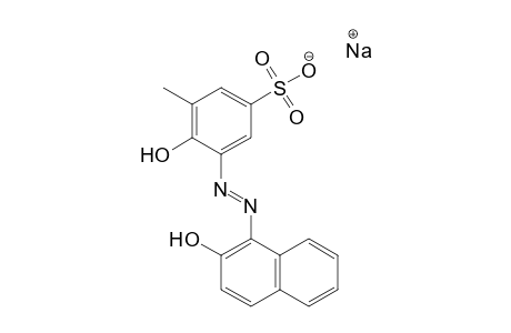 2-Amino-6-methyl-1-phenol-4-sulfonic acid->2-naphthol