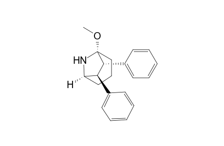 (1R,5R,6S,7S)-5-methoxy-6,7-diphenyl-8-azabicyclo[3.2.1]octane