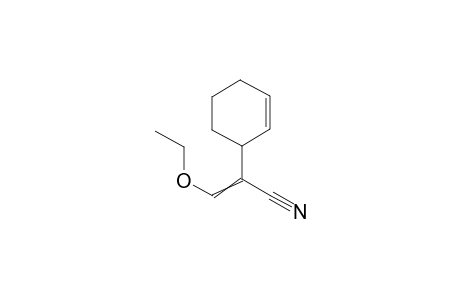 2-(cyclohex-2-en-1-yl)-3-ethoxyacrylonitrile