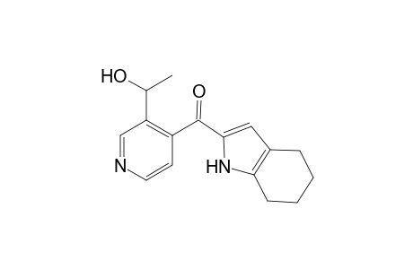 Methanone, [3-(1-hydroxyethyl)-4-pyridinyl](4,5,6,7-tetrahydro-1H-indol-2-yl)-