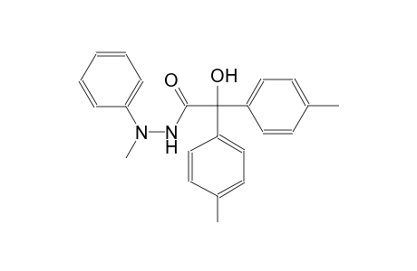 2-hydroxy-N'-methyl-2,2-bis(4-methylphenyl)-N'-phenylacetohydrazide