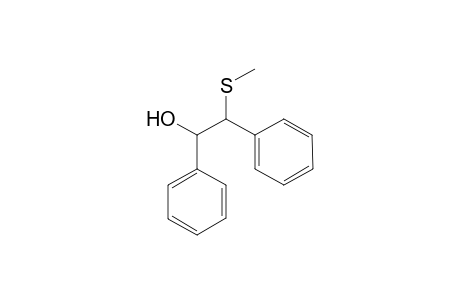 erythro-1,2-diphenyl-1-methylthio-2-hydroxyethane