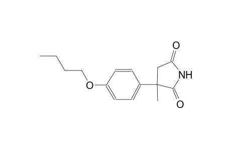 3-(4-Butoxyphenyl)-3-methyl-2,5-pyrrolidinedione