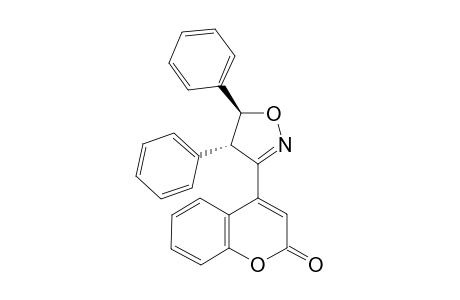 3-(2'-Oxo-2H-1]benzopyran-4'-yl)-4,5-diphenyl-4,5-dihydroisoxazole