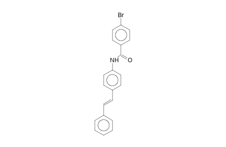 4-Bromo-N-(4-[(E)-2-phenylethenyl]phenyl)benzamide