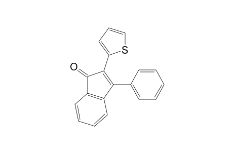 1H-Inden-1-one, 3-phenyl-2-(2-thienyl)-