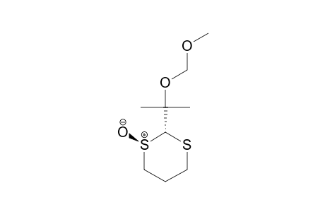 TRANS-2-[1-METHYL-1-(METHOXYMETHOXY)-ETHYL]-1,3-DITHIANE-1-OXIDE