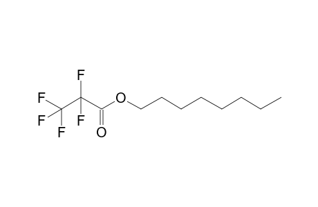 Pentafluoropropionic acid, octyl ester