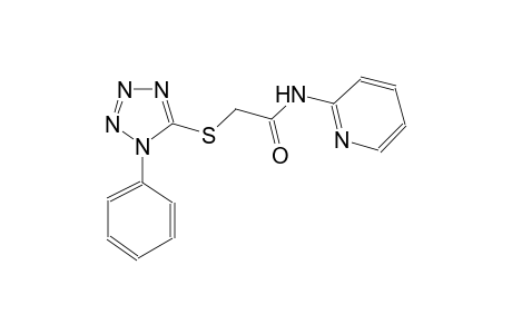 2-[(1-Phenyl-1H-tetraazol-5-yl)sulfanyl]-N-(2-pyridinyl)acetamide