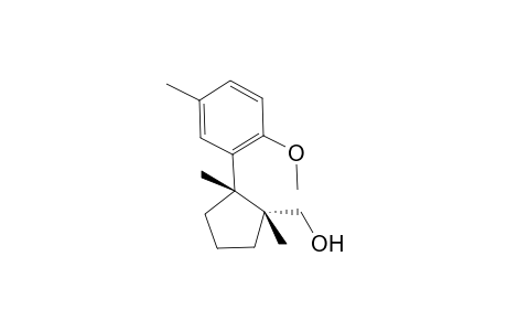 [(1R,2S)-2-(2-methoxy-5-methyl-phenyl)-1,2-dimethyl-cyclopentyl]methanol